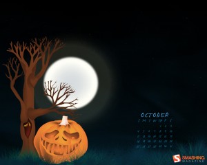 Calendrier halloween 2009 Calendrier halloween 2009