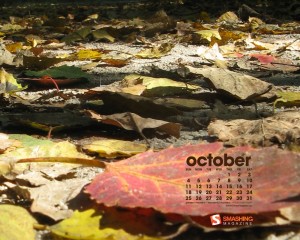 Calendrier Octobre automne 2009 Calendrier Octobre automne 2009