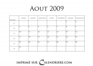 Calendrier 2018 gratuit Calendrier mensuel et gratuit pour aout 2009 Calendrier 2018 gratuit Calendrier mensuel et gratuit pour aout 2009