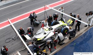 calendrier f1 button