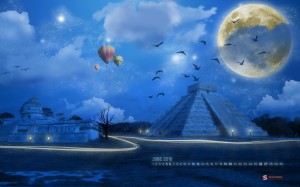 paysage calendrier juin